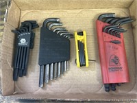 Allen wrench sets, tools