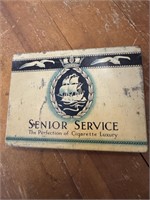 1950's Senior Service Luxury Cigarette Tin 6"