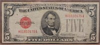 Series 1928-E $5 Red Seal