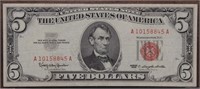 Series 1963 $5 Red Seal (Nice Condition)