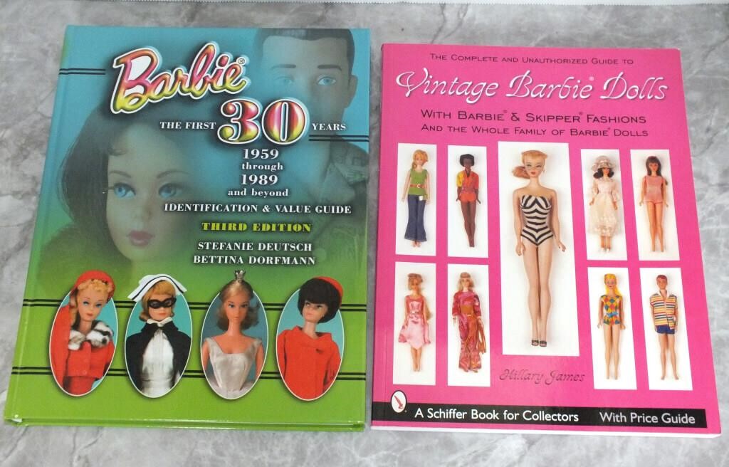 BARBIE THE FIRST 30 YEARS & VINTAGE BARBIE BOOKS