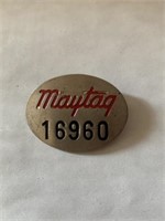 Maytag employee badge pin 16960