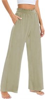 Famulily Women Pants Wide Leg High Waist