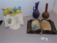 Magic of Prayer book ceramic, Grandpa's poem