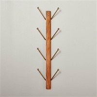 24 Wood & Metal Wall Rack - Hearth & Hand