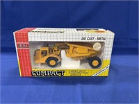 Joal Compact Die-Cast CAT-631 Tractor w/Tipper
