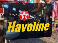 3ft x 4ft Metal One Sided Havoline Sign