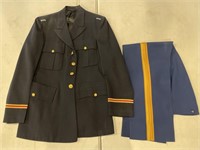 Vietnam Era US Army Officers Blue Service Suit