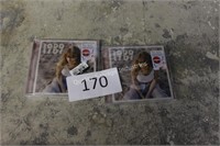 2- taylor swift 1989 CDs