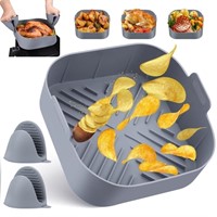 WF967  BISNIE Air Fryer Liners Silicone Set, 7.87i