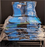 (15) Blue Travel Bag Sets, 4pc