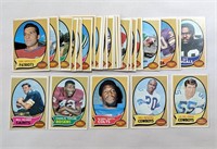 1970 Topps Football Card Lot Bubba Smith etc