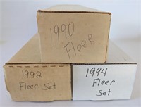 Fleer Baseball Sets 1990 1992 1994