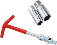 YXRAN T-handle Universal Joint Spark Plug Wrench