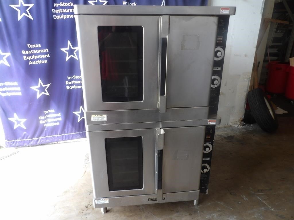 Hobart Double Convection Oven 37" x  39" x  65"