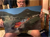 SIGNED TRAIN PRINT