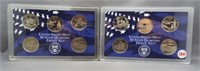 2002 & 2005 Proof state quarters.