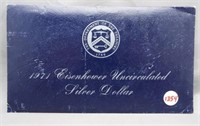 1971 BU Silver Eisenhower dollar.
