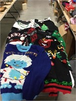 Clothes lot- Christmas sweaters size S, M, & L
