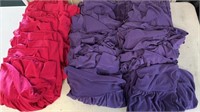 18) Pink & Purple Skirts  Sz Lg