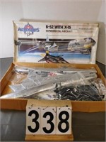 B52 W/ X15 Experimental Aircraft Model Unassembled