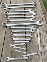 Large Lot of Crafstman SAE Wrenches