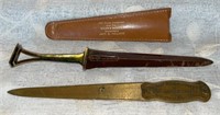 (2) Vtg Letter Openers:  The Arkansas House -