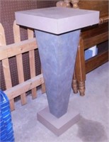 Funeral floral / plant pedestal stand, 18" square