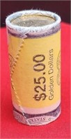 $25.00  Sacagawea 2000 P US Mint Roll