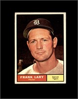 1961 Topps #243 Frank Lary EX to EX-MT+