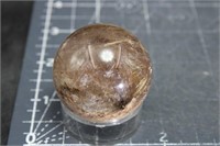Golden Rutile Sphere, 2oz, 36mm