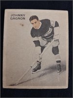 1933 Ice Kings V357 Johnny Gagnon NHL Card #21