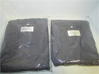 Two NEW DecoNovo Grey Bathrobes XL