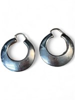 Sterling Silver .925 Earrings - 17.3g
