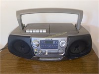 Sony tape/CD player radio