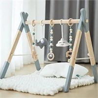 Wooden Baby Play Gym Foldable Baby Play Gym Frame