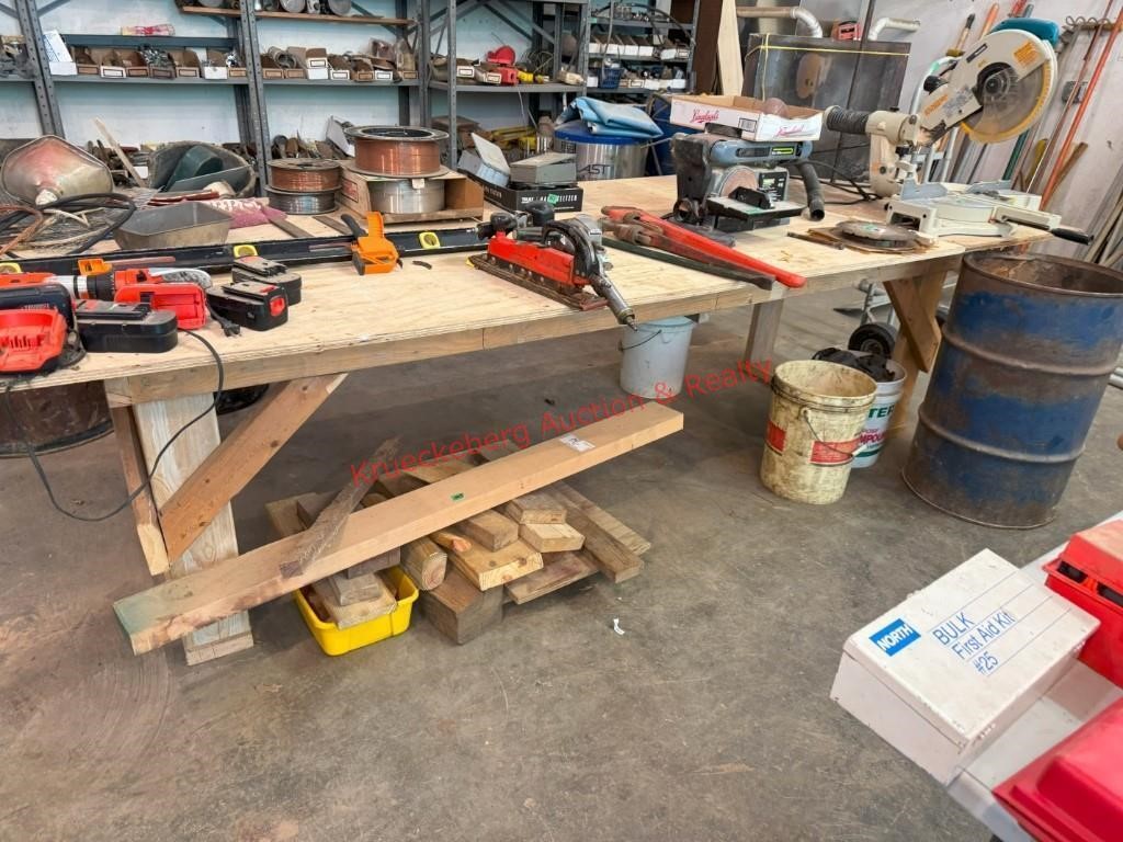 Wooden Shop Table