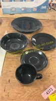 Black Fiesta Ware China