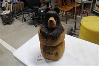 Chainsaw Art Wooden Bear 17"