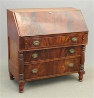 19th c. Empire Slant Lid Desk