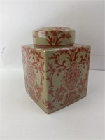 Vintage Ceramic Oriental Style Canister
