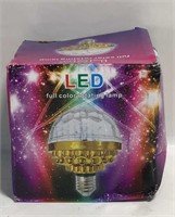 New LED Full Color Rotating Lamp