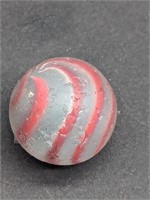 Clear And Red Swirl Marble Onion Skin