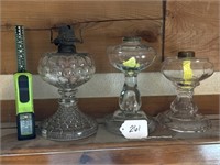 3 Oil Lamps