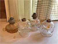 4 Finger Oil Lamps