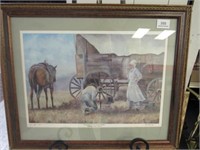 Horse and Wagon Picture