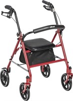 Drive Medical 10257RD-1 4 Wheel Rollator