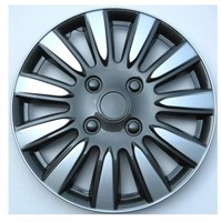 15-in Wheel Cover in Silver and Charcoal Finish,