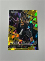 2023 Prizm DP Hendon Hooker Fearless GOLD ICE RC