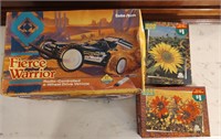 RC Car in Box + 2 Puzzles